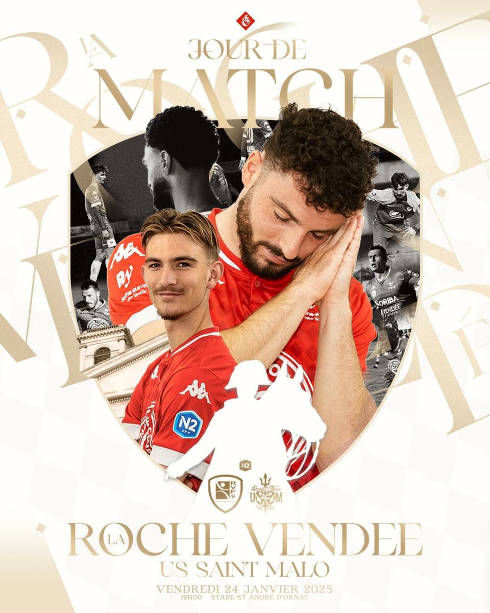 Délocalisation du match contre Saint Malo à Saint André (24/01/2025)