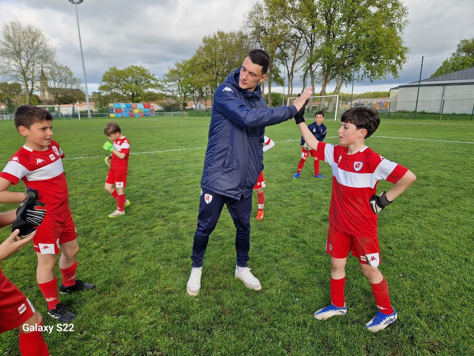 Kylian Lecenes, séance découverte gardien !