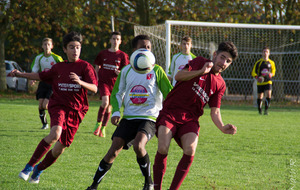 U17 : RETOUR SUR LES MATCHS DU WEEK-END