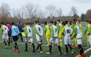 U14 ÉLITE : UNE BELLE BATAILLE CONTRE LE FC NANTES