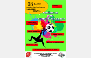TENNIS BALLON POUR LE TOURNOI U17 À COLERAINE