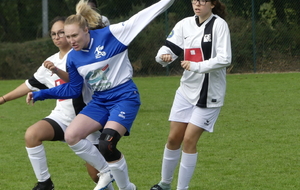 U18 F : LRVF PARTAGENT LES POINTS À DOMICILE