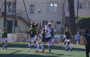 U14 : UN MATCH NUL 2-2 CONTRE LA MELLINET