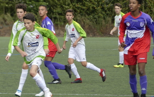 1ÈRE DÉFAITE DES U15 N1 !