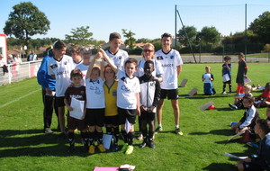 L’ÉCOLE DE FOOTBALL PARTICIPE À LA JOURNÉE DE LA MUTUALITÉ 