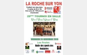 TOURNOI EN SALLE DE LA ROCHE VF- LA PLAQUETTE EN LIGNE 