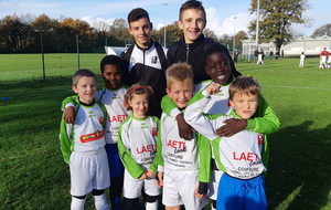 LES U8/U9 SOUS LA DIRECTION DE JEUNES ÉDUCATEURS 