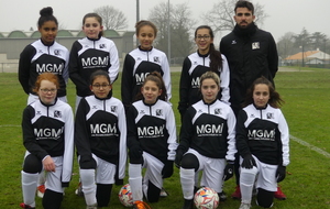 LES U14 FÉMININES D’ANTONIN BERJON SAUVENT L’HONNEUR EN FIN DE MATCH