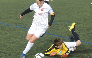 LES U13 A DOMINENT LARGEMENT LES AGÉSINATES 