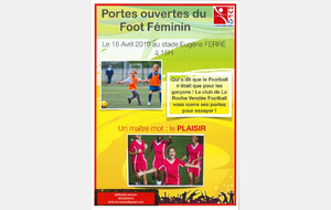 FÉMININES: PORTES OUVERTES LE 18 AVRIL