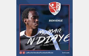 LA ROCHE VF ENREGISTRE L’ARRIVÉE DE MOMAR N’DIAYE