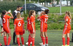 UNE DÉFAITE ENCOURAGEANTE POUR LES U14 FÉMININES
