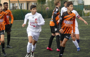 LARGE VICTOIRE DES U15 RÉGION CONTRE THOUARÉ