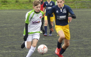 U15 D1 : LA ROCHE VF DOMINE LARGEMENT LES DÉBATS 