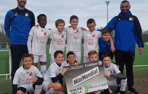 LES U11 QUALIFIÉS POUR LE MINI MONDIAL D’ORVAULT