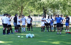 REPRISE DE L’ENTRAÎNEMENT POUR LES U17