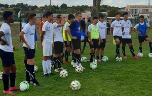 LES U16 ONT RECHAUSSÉ LES CRAMPONS