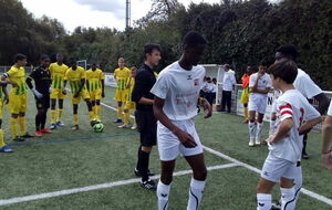 DÉFAITE LOGIQUE DES U15 RÉGION CONTRE LE FC NANTES