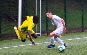 DEFAITE LOGIQUE DES U14 À LA JONELIÈRE