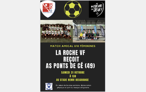 MATCH AMICAL DES U18F À DESGRANGE