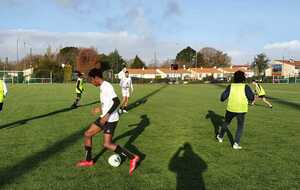 LE GROUPE R2/R3 À L’ENTRAÎNEMENT 