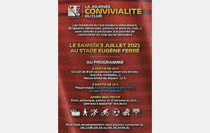 Journée de convivialité 03.07.21