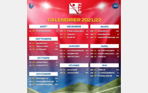 Calendrier 2021/22