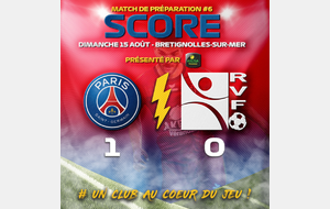 Match de préparation 6 : PSG 1-0 La Roche VF