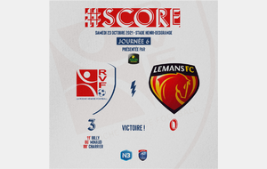 J6 : LA Roche VF 3 - 0 Le Mans