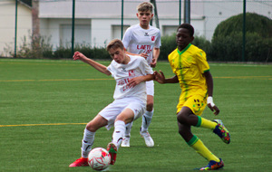 Les U15 Région s'incline face au FC Nantes !