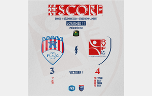 J11 : Sablé FC 3 - 4 La Roche VF
