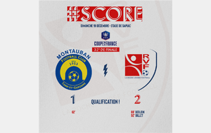 CDF 32e : Montauban FC TG 1 - 2 La Roche VF