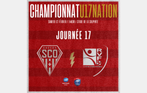 Un nouveau défi pour nos U17 Nation ce week-end !