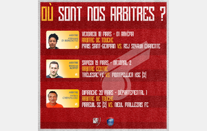 Où sont nos arbitres ?