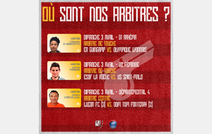 Où sont nos arbitres ?