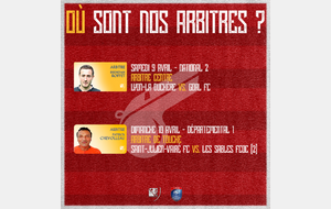 Où sont nos arbitres ?