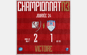 J24 : La Roche VF 2-1 Sablé FC