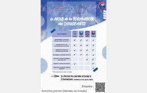 Mois de la formation des Dirigeants LFPL