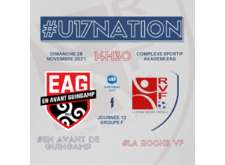 Déplacement à l'EAG pour nos U17 nation ! 