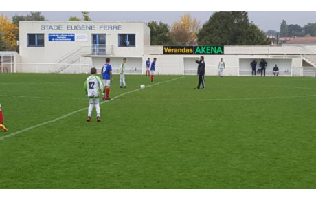UNE PREMIÈRE VICTOIRE À DOMICILE POUR LES U14 RÉGION
