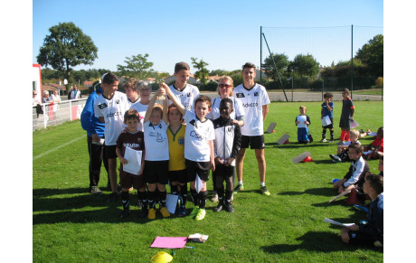 L’ÉCOLE DE FOOTBALL PARTICIPE À LA JOURNÉE DE LA MUTUALITÉ 