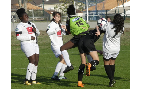 U18 F : L’ÉQUIPE ENCORE EN APPRENTISSAGE !