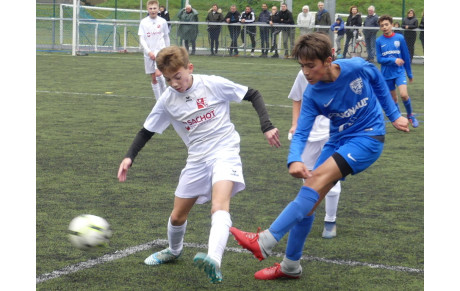 U13 A : UNE DÉFAITE LOGIQUE 
