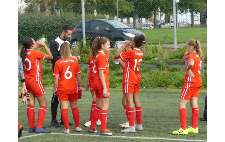 UNE DÉFAITE ENCOURAGEANTE POUR LES U14 FÉMININES