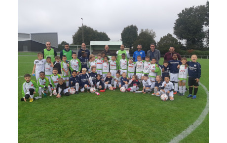LES SUPERBES INSTALLATIONS SPORTIVES DE BELLEVILLE SUR VIE POUR LE PLATEAU U8/U9