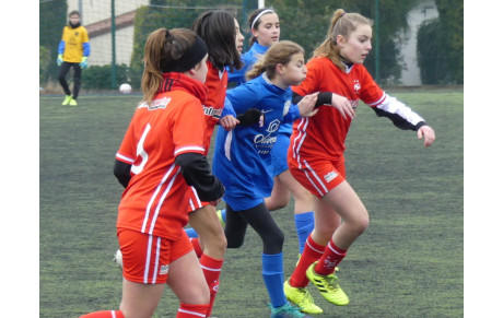 UNE GRANDE PREMIÈRE POUR LES U14 FÉMININES