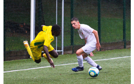 DEFAITE LOGIQUE DES U14 À LA JONELIÈRE