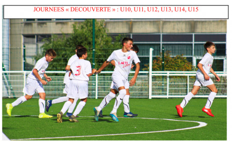 JOURNÉES « DÉCOUVERTE DU CLUB «  À LA ROCHE VF 