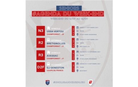 Agenda du week-end