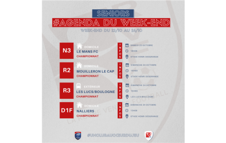 Agenda du week-end